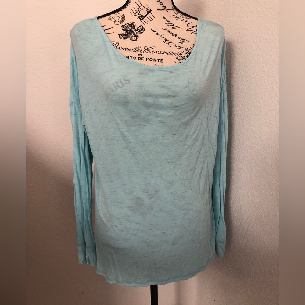 Ideology Green Fitted Long Sleeve Tee XL